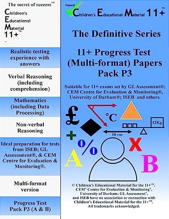 11+ Progress Test Pack P3-..