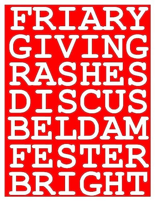 Colorful Six-Letter Words-..