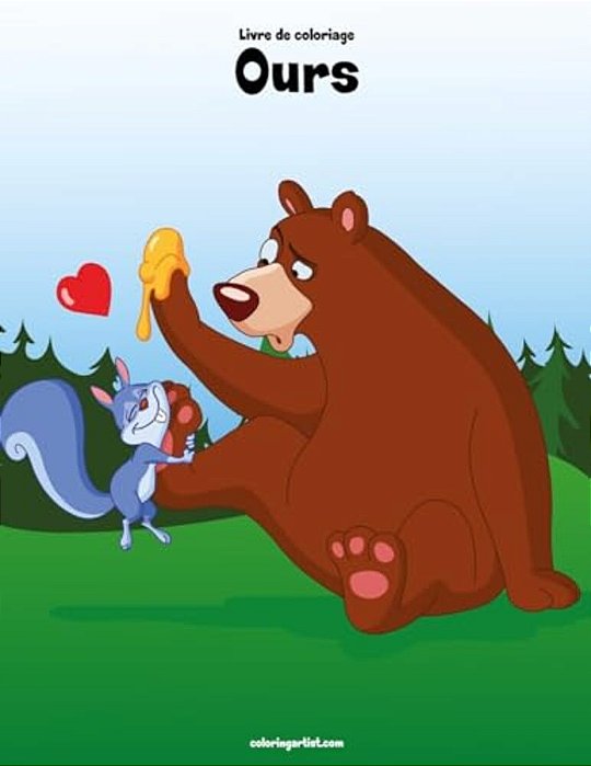 Livre De Coloriage Ours 2-..