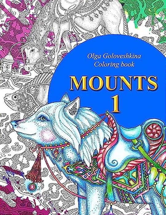Mounts: Coloring Book-..