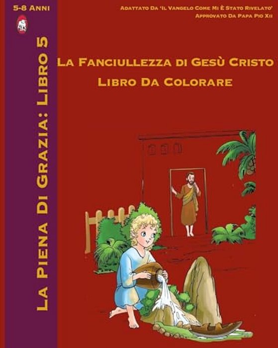 L'Infanzia Di Gesù Libro Da Colorare-..