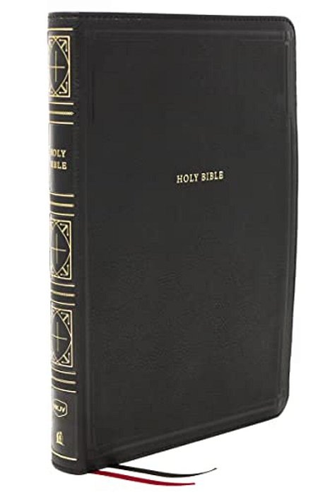 Nkjv, Thinline Bible, Giant Print, Leathersoft, Black, Red Letter Edition, Comfort Print: Holy Bible, New King James Version-..