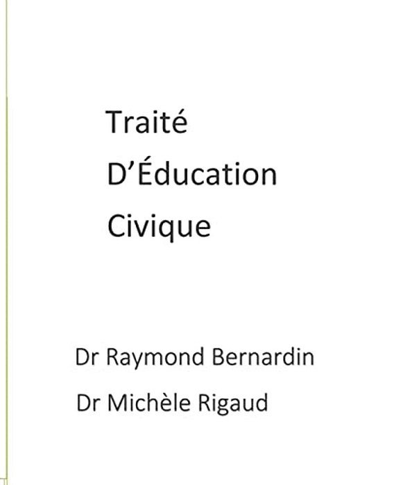 Traité D'Éducation Civique-..