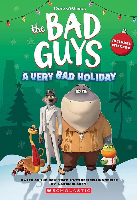 Dreamworks The Bad Guys: A Very Bad Holiday Novelization-..