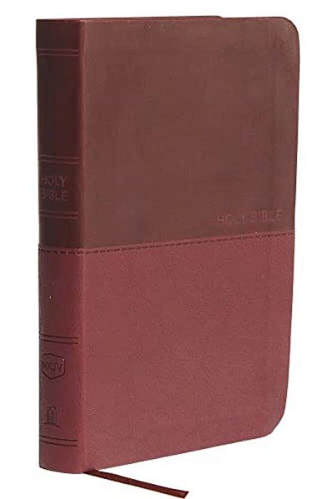 Nkjv, Value Thinline Bible, Compact, Imitation Leather, Burgundy, Red Letter Edition-..