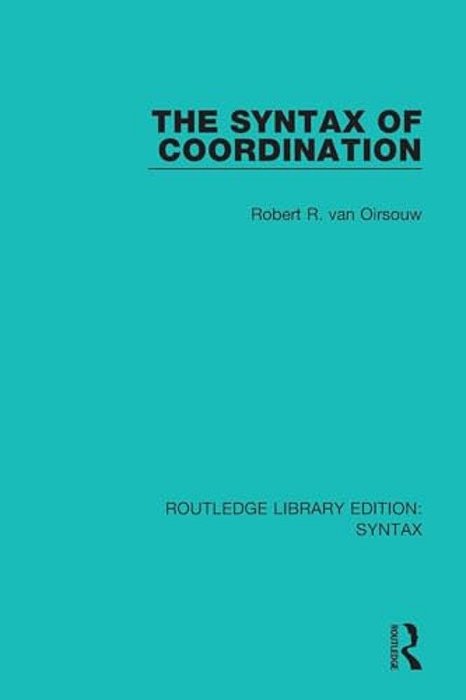The Syntax Of Coordination-..
