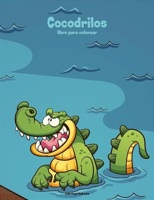 Cocodrilos Libro Para Colorear 1-..