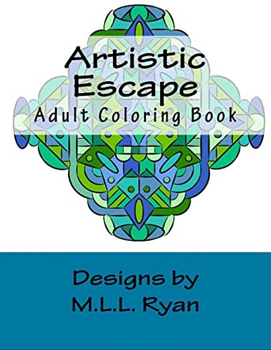 Artistic Escape: Adult Coloring Book-..