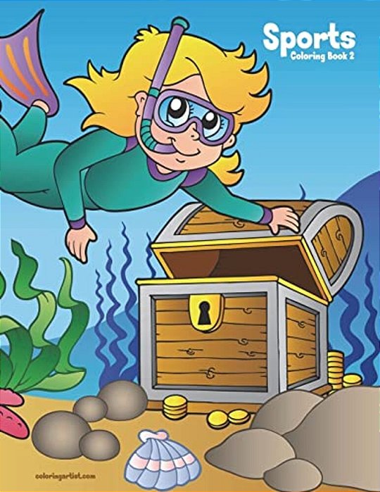 Sports Coloring Book 2-..