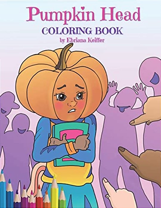 Pumpkin Head Coloring Book-..