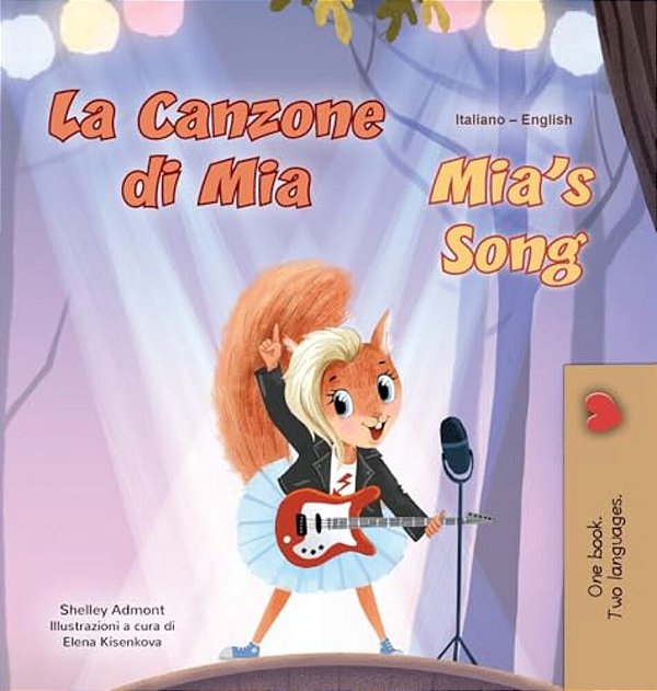 Mia's Song (Italian English Bilingual Children's Book)-..
