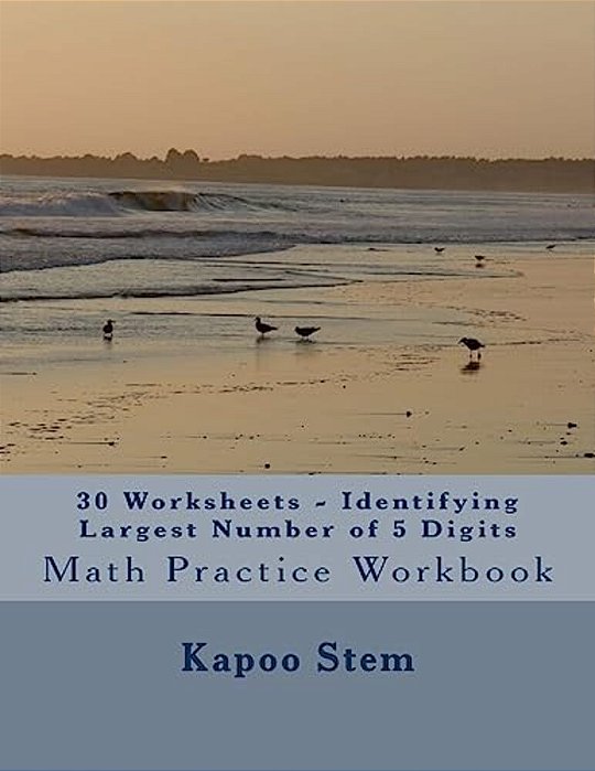 30 Worksheets - Identifying Largest Number Of 5 Digits: Math Practice Workbook-..