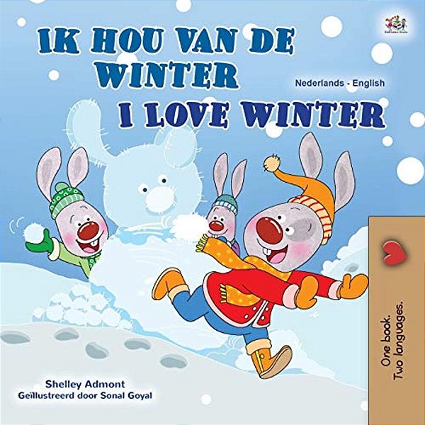 I Love Winter (Dutch English Bilingual Children's Book)-..