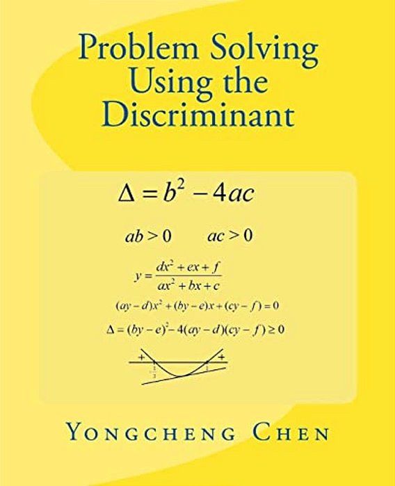 Problem Solving Using The Discriminant-..