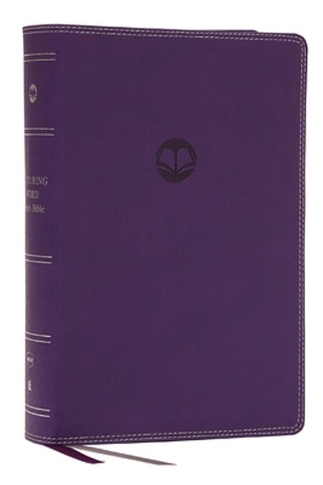 Enduring Word Study Bible: Pastoral Commentary From Every Chapter Of The Bible (Nkjv, Purple Leathersoft, Red Letter, Comfort Print)-..