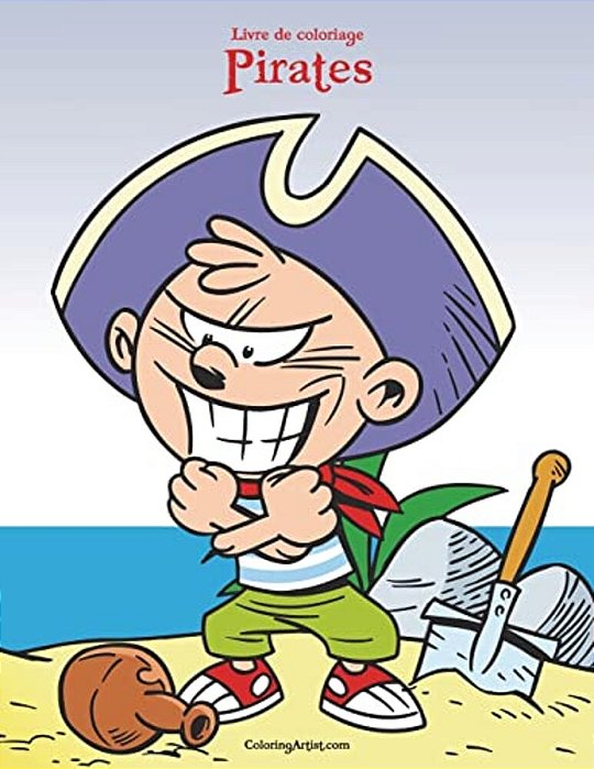 Livre De Coloriage Pirates 3-..