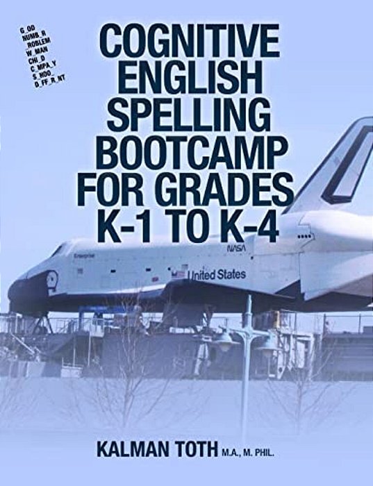 Cognitive English Spelling Bootcamp For Grades K-1 To K-4-..