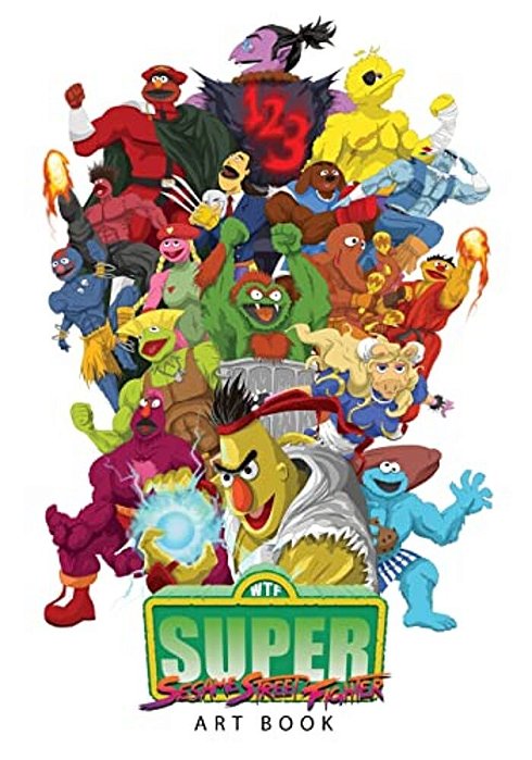 Sesame Street Fighter Artbook-..