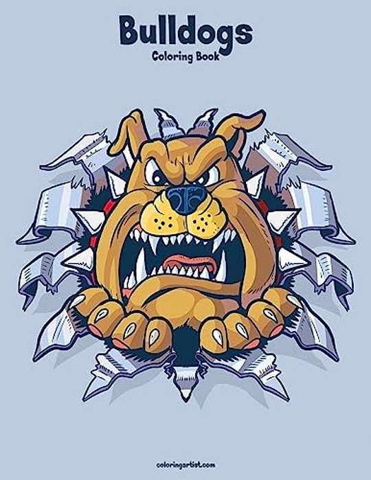 Bulldogs Coloring Book 1-..