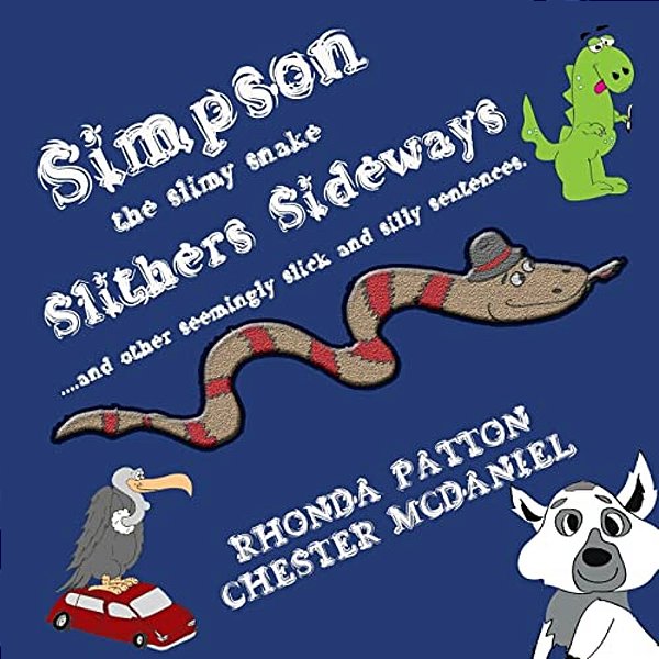 Simpson, The Slimy Snake, Slithers Sideways. -..
