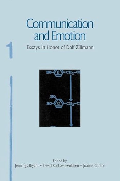 Communication And Emotion: Essays In Honor Of Dolf Zillmann-..