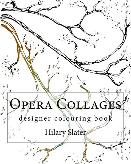Opera Collages Designer Colouring Book-..