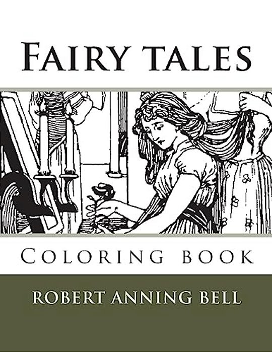 Fairy Tales: Coloring Book-..