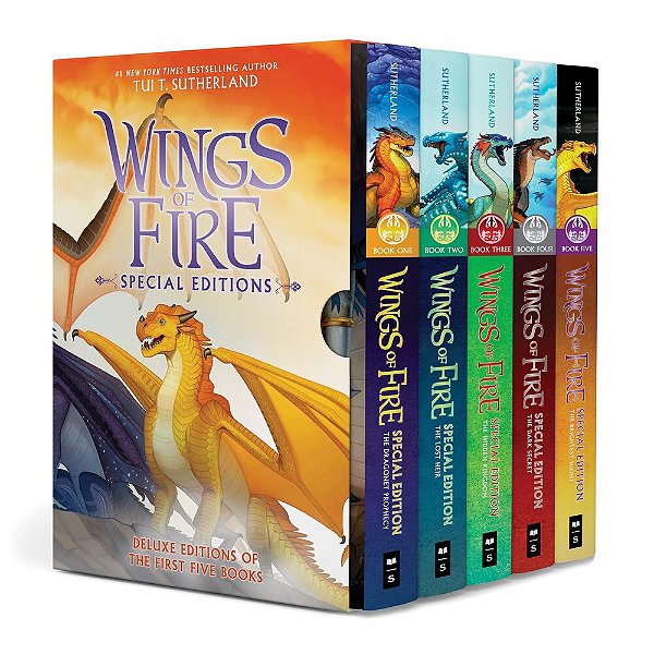 Wings Of Fire #1-5 Special Edition Box Set-..