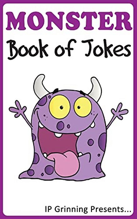 A Monster Book Of Jokes: Joke Books For Kids-..