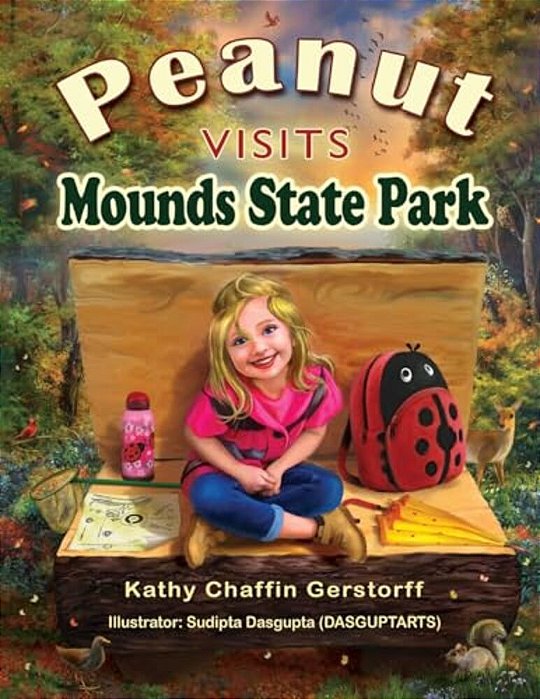 Peanut Visits Mounds State Park-..