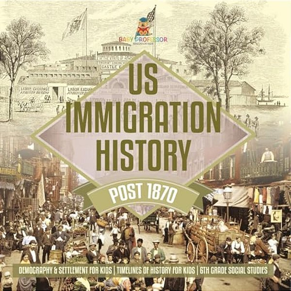 US Immigration History Post 1870 - Demography & Settlement For Kids Timelines Of History For Kids 6Th Grade Social Studies-..
