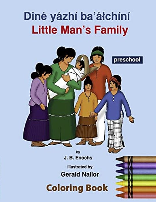 Little Man's Family Coloring Book: Preschool Level: Preschool-..