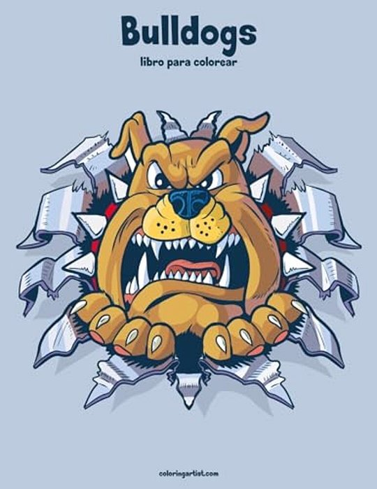 Bulldogs Libro Para Colorear 1-..