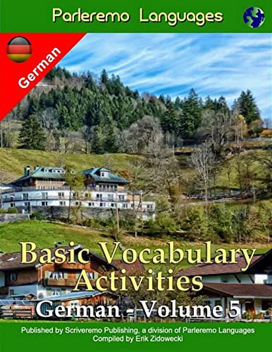 Parleremo Languages Basic Vocabulary Activities German - Volume 5-..