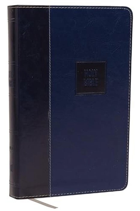 Nkjv, Deluxe Gift Bible, Imitation Leather, Blue, Red Letter Edition-..