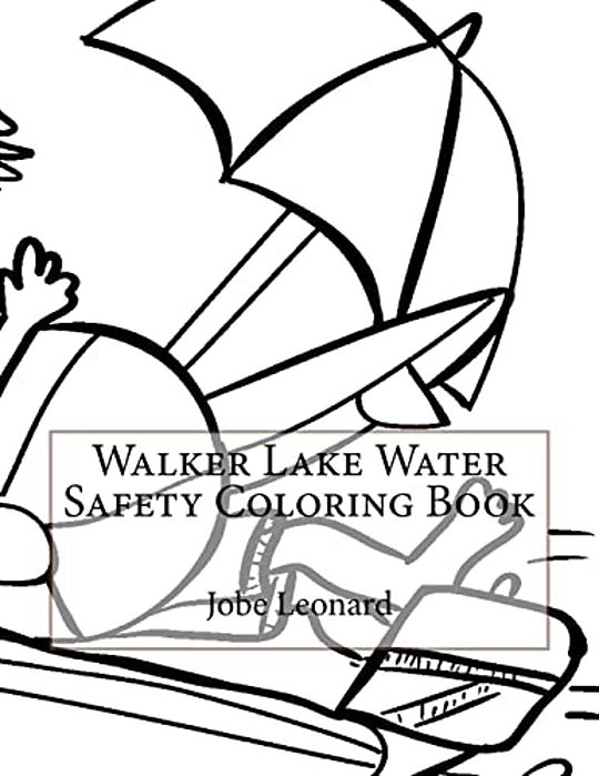 Walker Lake Water Safety Coloring Book-..