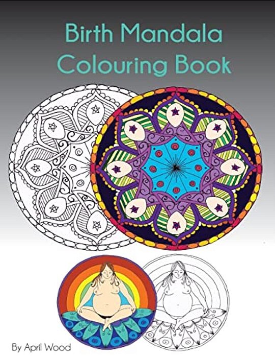 Birth Mandala Colouring Book-..
