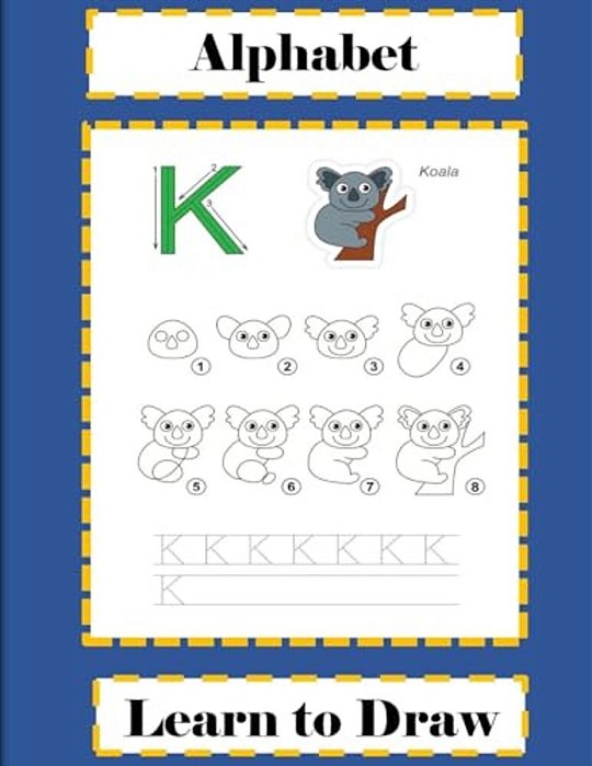 Alphabet Learn To Draw-..
