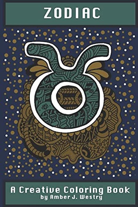 Zodiac: A Creative Coloring Book-..