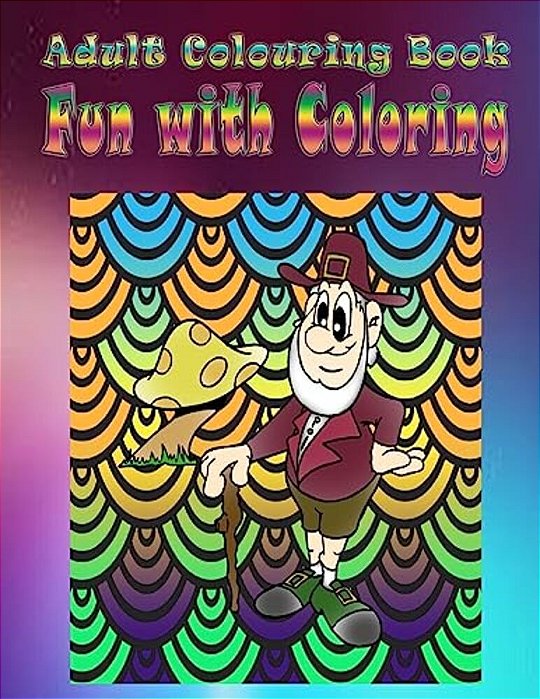 Adult Coloring Book Fun With Coloring: Mandala Coloring Book-..