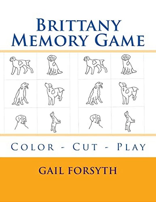 Brittany Memory Game: Color - Cut - Play-..