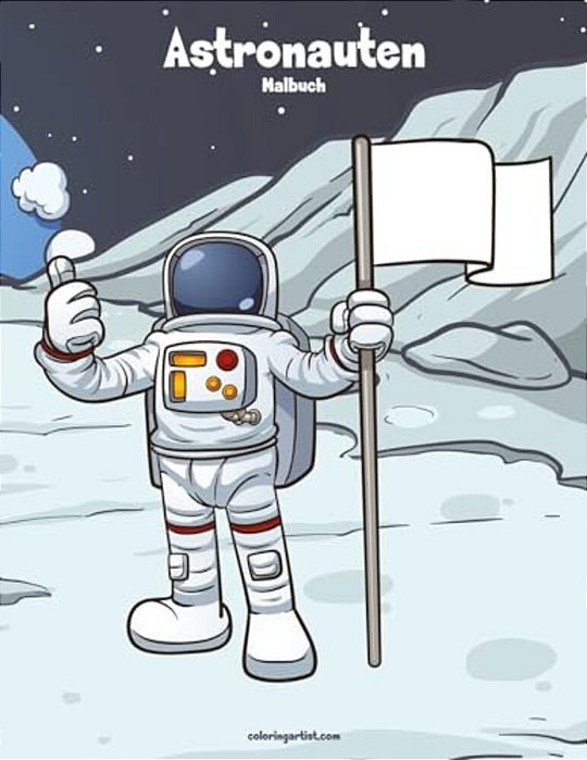 Astronauten-Malbuch 1-..