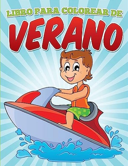 Libro Para Colorear De Verano-..