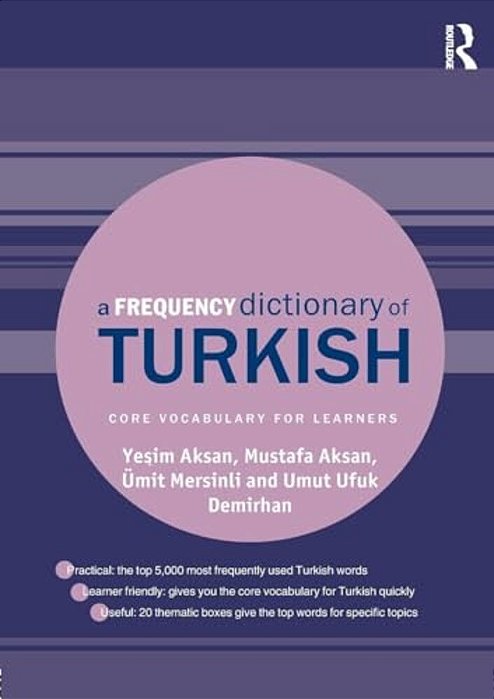 A Frequency Dictionary Of Turkish-..