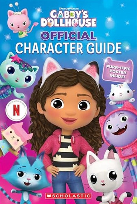 The Official Gabby's Dollhouse Character Guide With Poster-..