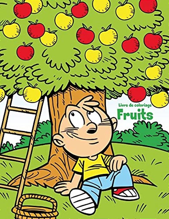 Livre De Coloriage Fruits 1-..
