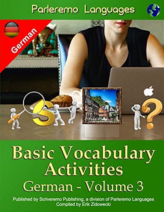 Parleremo Languages Basic Vocabulary Activities German - Volume 3-..