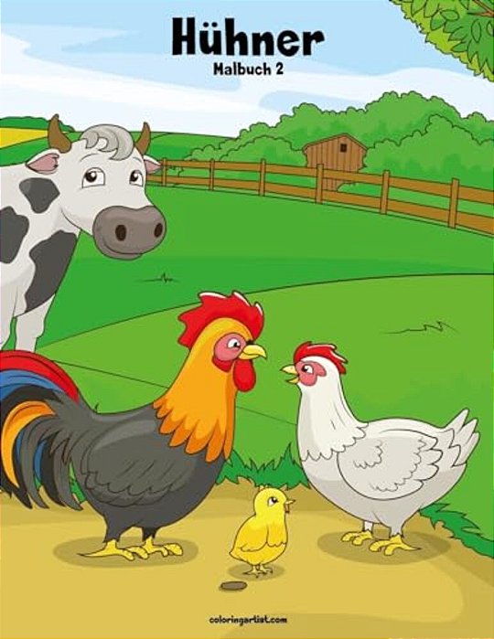Hühner-Malbuch 2-..