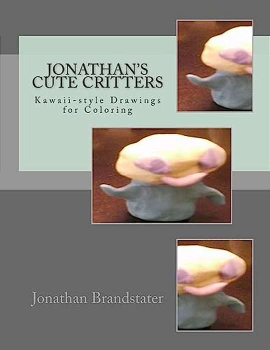 Jonathan's Cute Critters: Kawaii-Style Drawings For Coloring-..