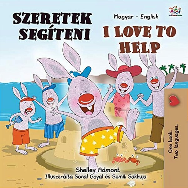 I Love To Help (Hungarian English Bilingual Book For Kids)-..